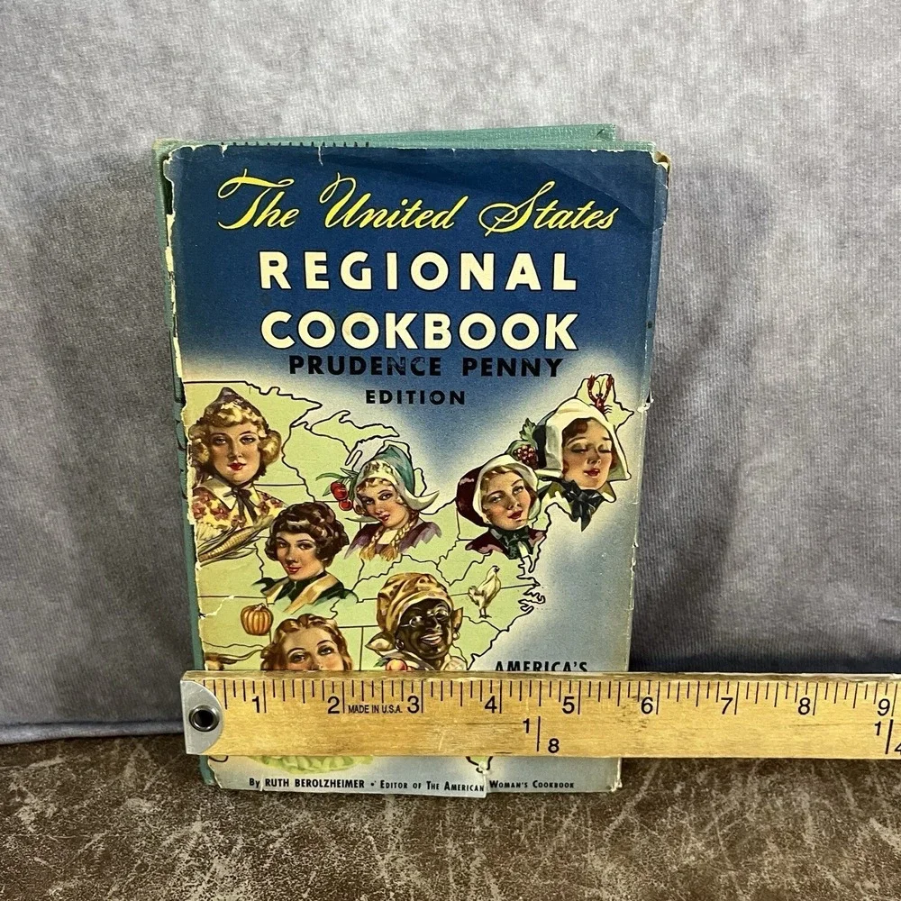 Prudence Penny Binding Of The American Woman's Cookbook Regional Cookbook 1953
